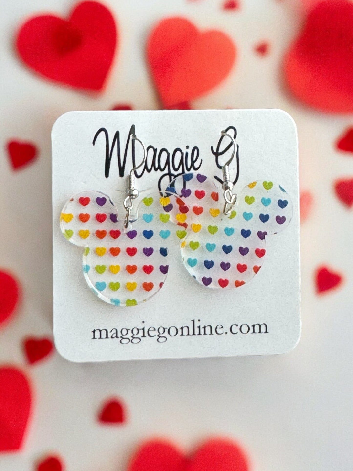 Valentine earrings Acrylic Earrings