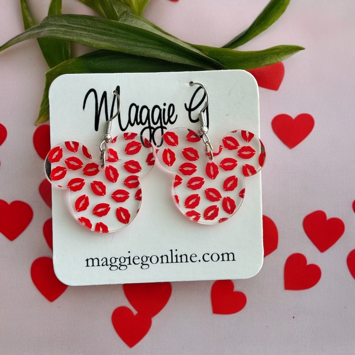 Valentine earrings Acrylic Earrings