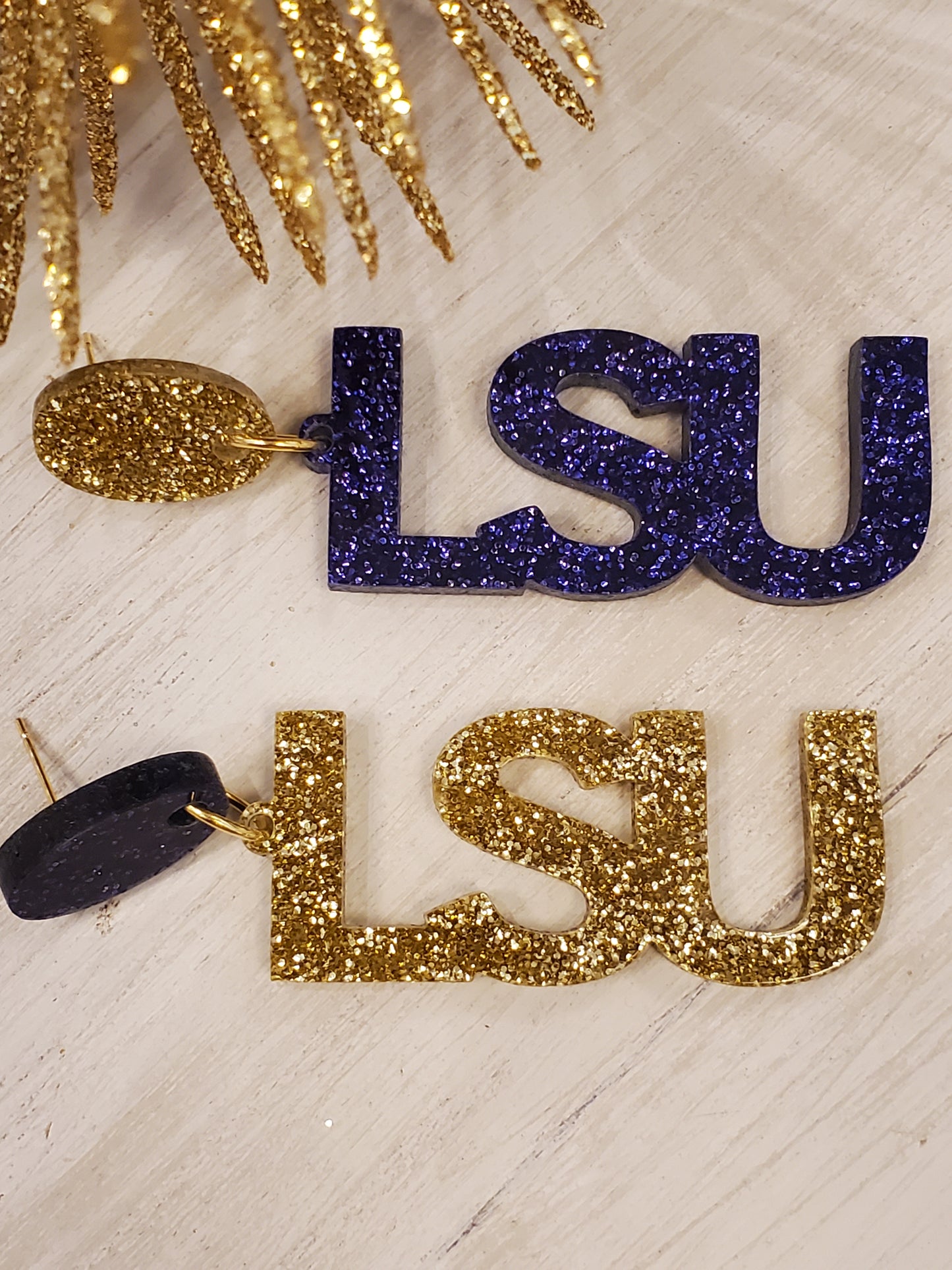 Team Earrings, Football Earrings, Spirit Wear, Game Day Earrings, High School Earrings, College Earrings, Custom Earrings