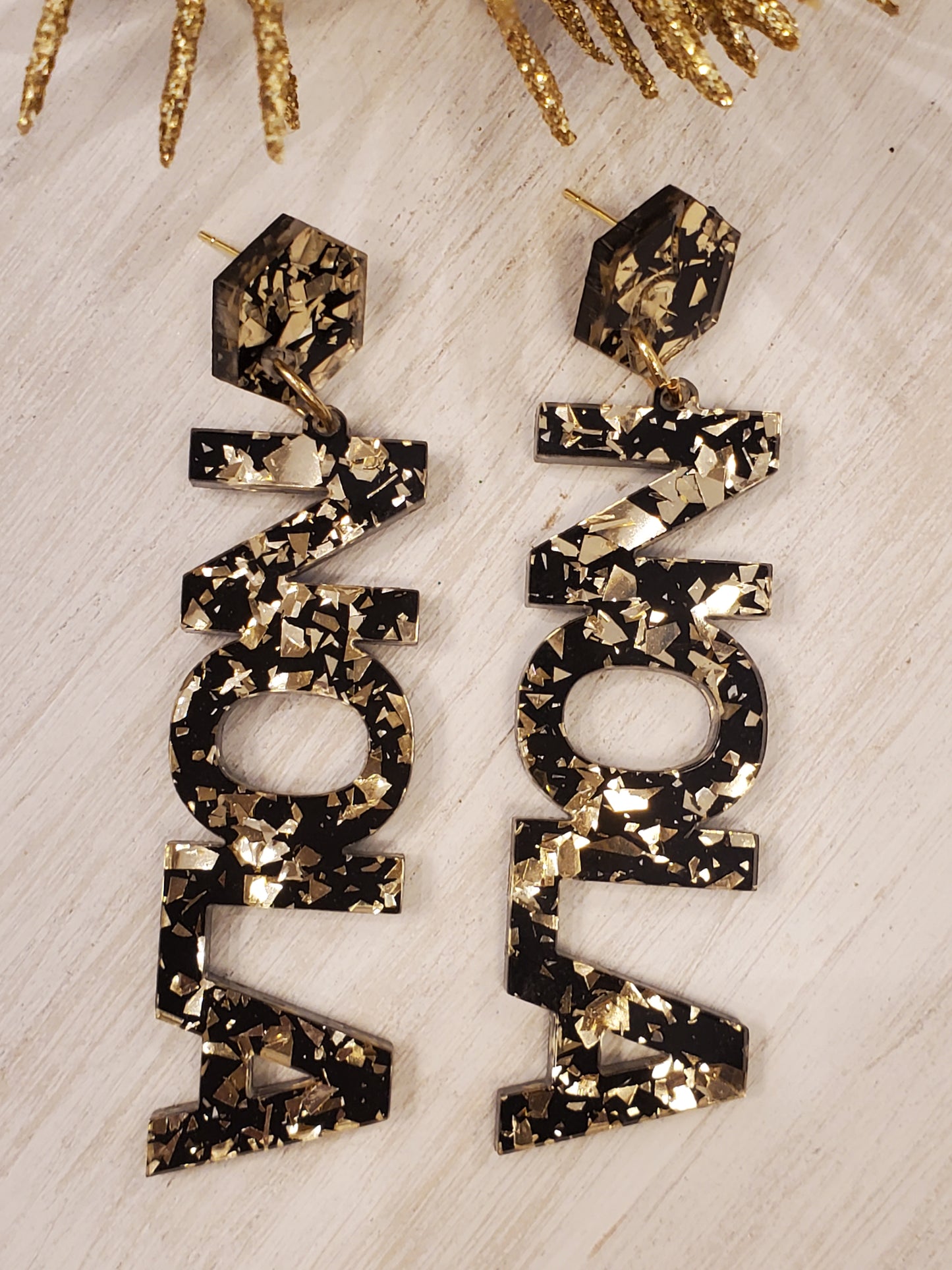 NOLA Acrylic Earrings