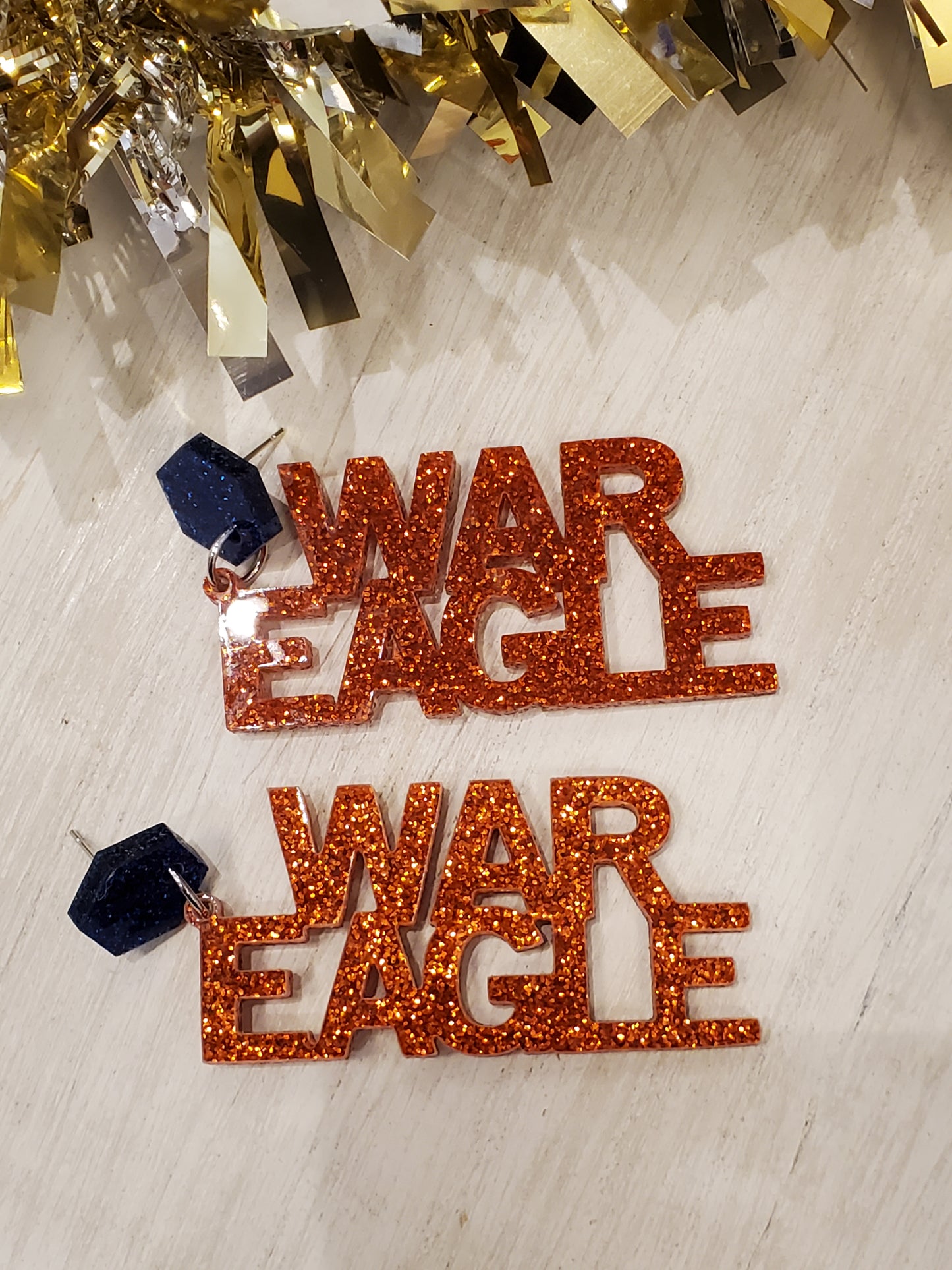 Team Earrings, Football Earrings, Spirit Wear, Game Day Earrings, High School Earrings, College Earrings, Custom Earrings