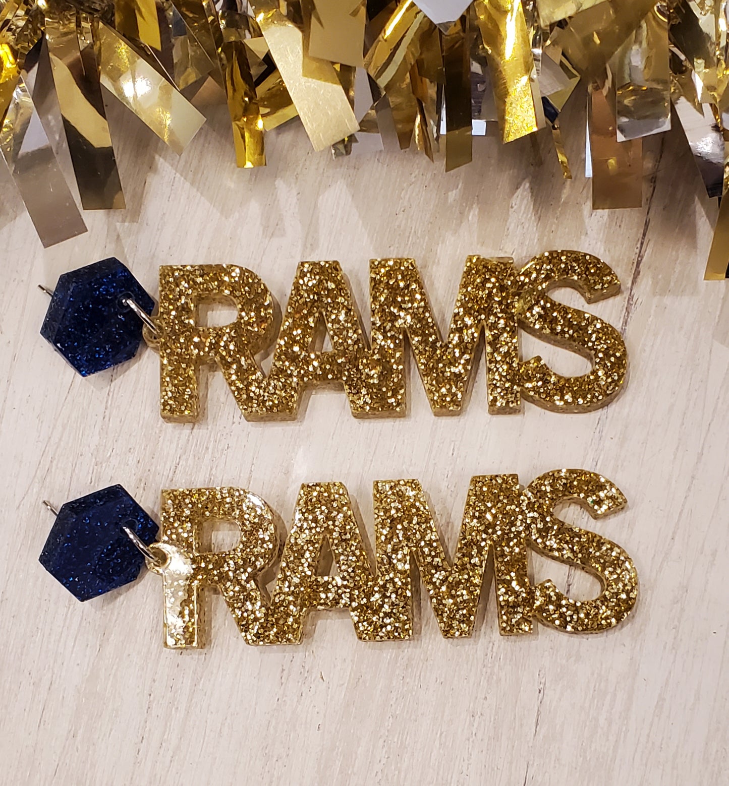 Team Earrings, Football Earrings, Spirit Wear, Game Day Earrings, High School Earrings, College Earrings, Custom Earrings