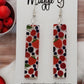 Berry Earrings Handmade Acrylic / Berry Earrings / Fruit Earrings / Fruit Jewelry / Bar Stick Earrings