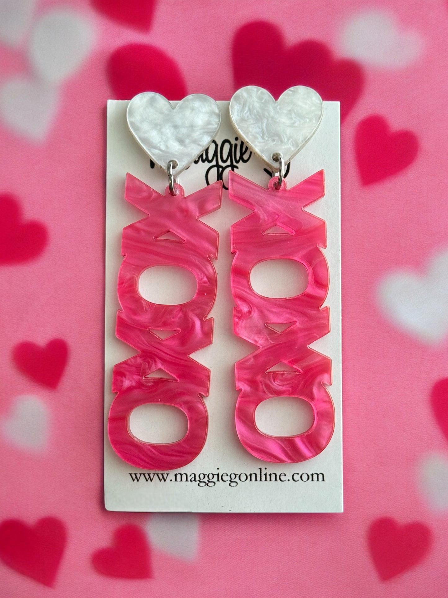 Valentine earrings Acrylic Earrings