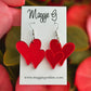 Valentine earrings Acrylic Earrings