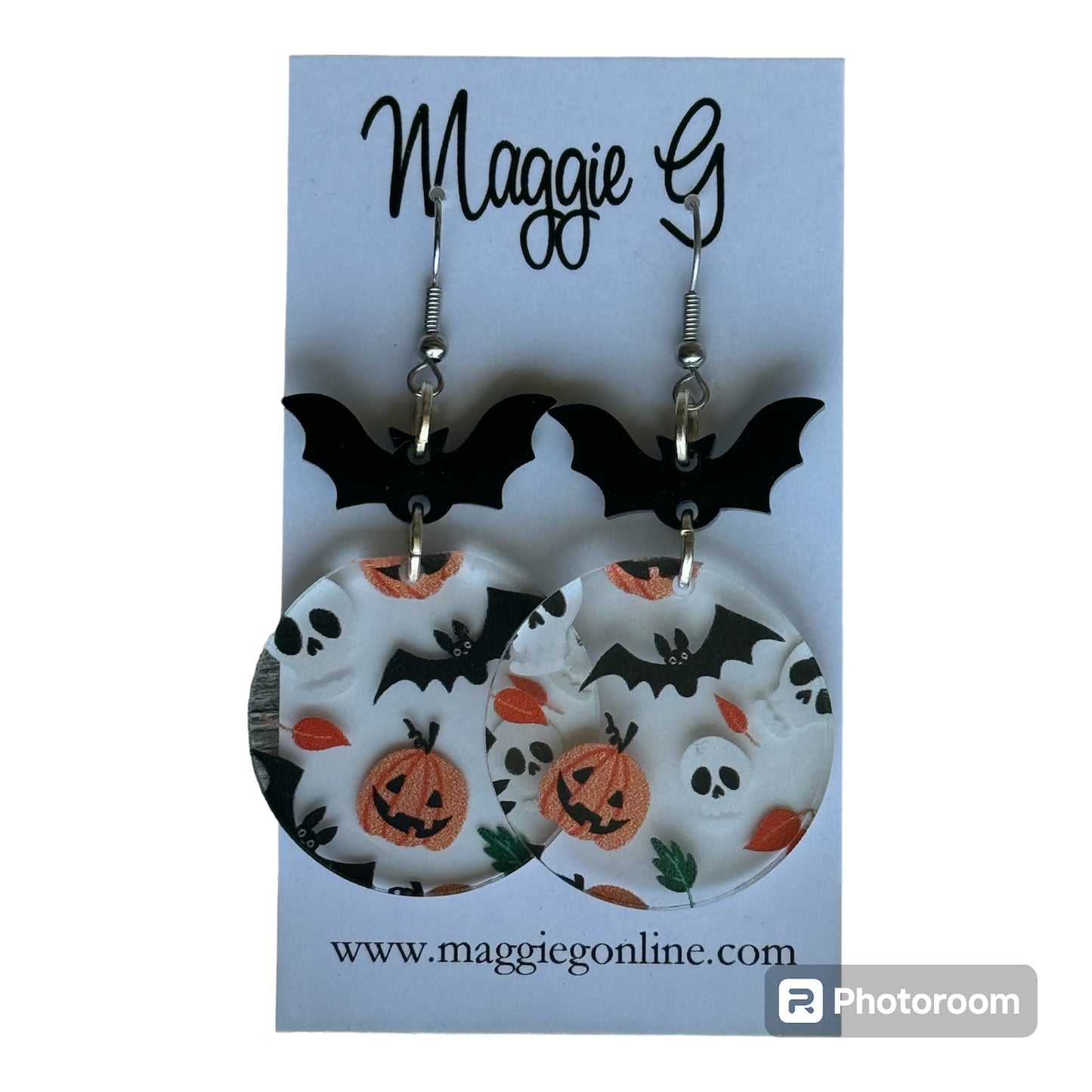 Halloween Earrings Ghost| Festive & Whimsical Jewelry