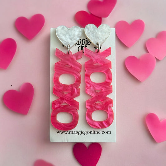 Valentine earrings Acrylic Earrings