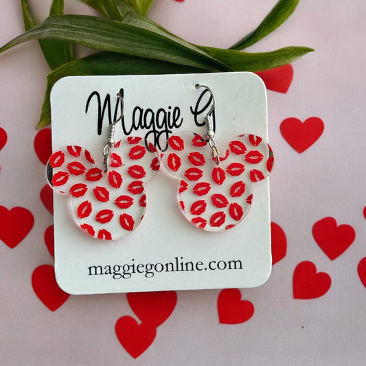 Valentine earrings Acrylic Earrings