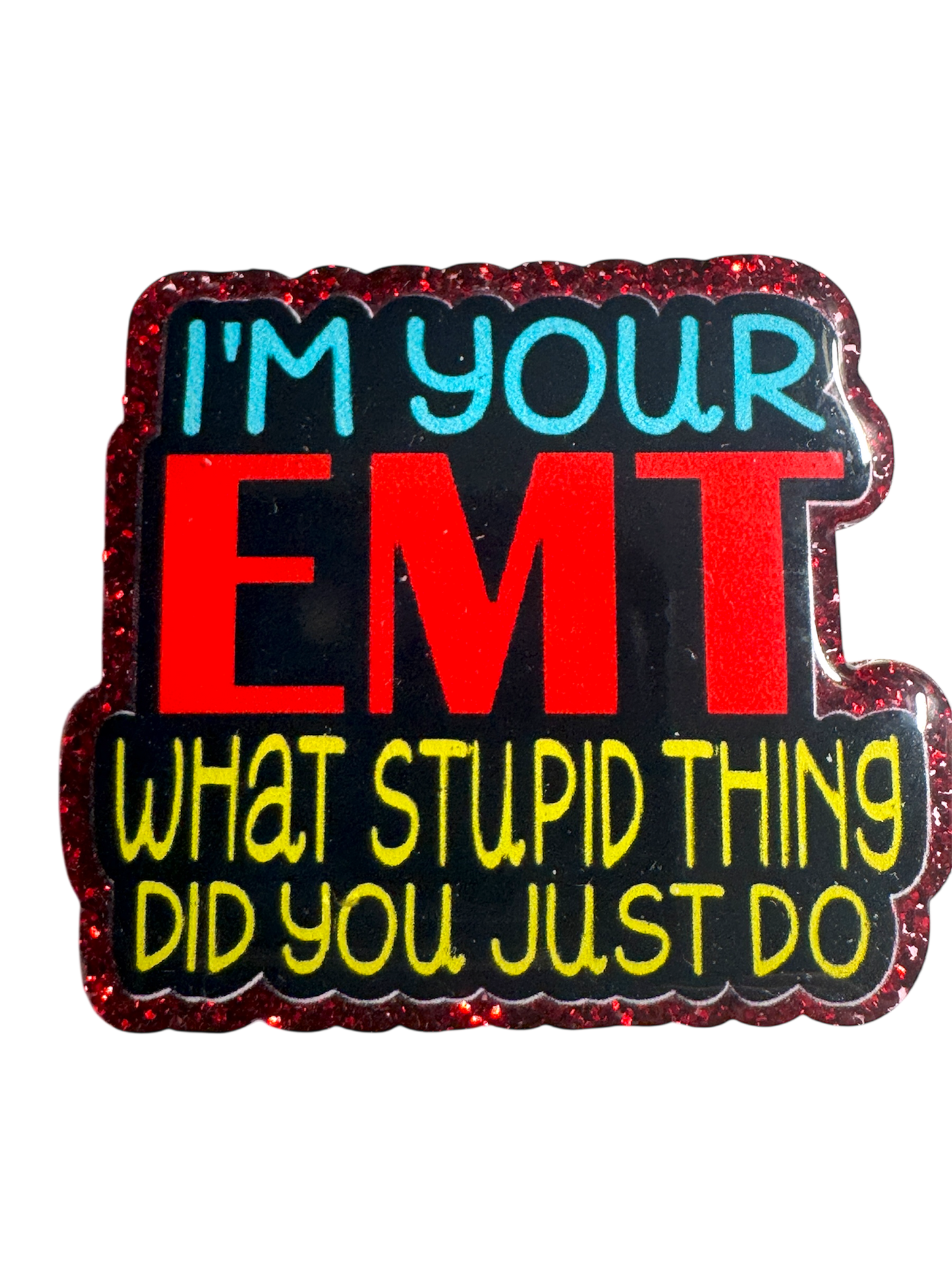 Badge Reel | Interchangable |  ID Badge holder EMT
