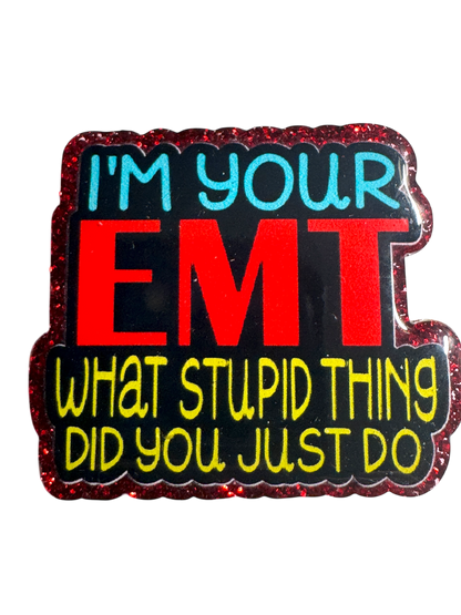 Badge Reel | Interchangable |  ID Badge holder EMT