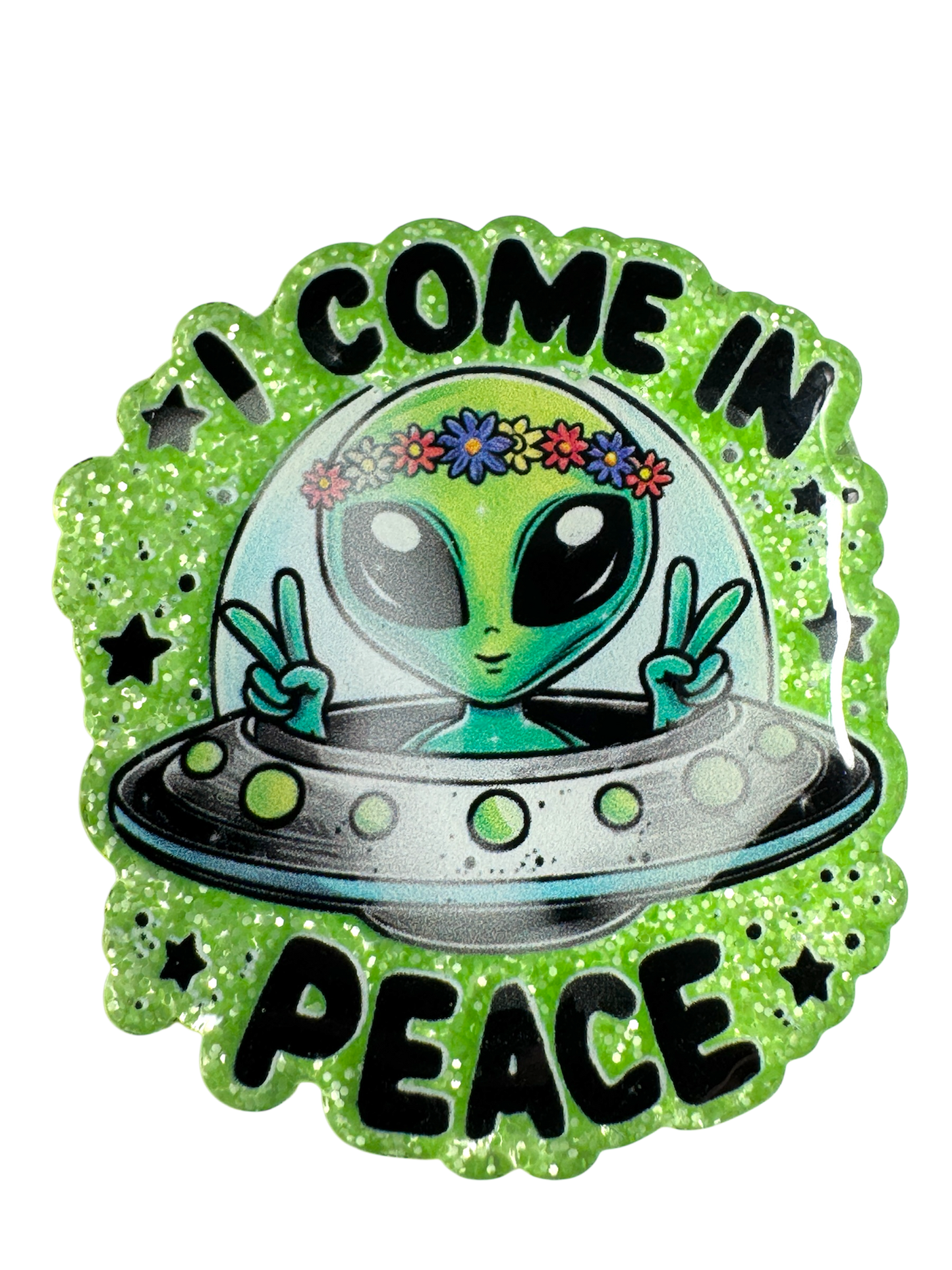 Badge Reel | Interchangable | Alien  ID Badge