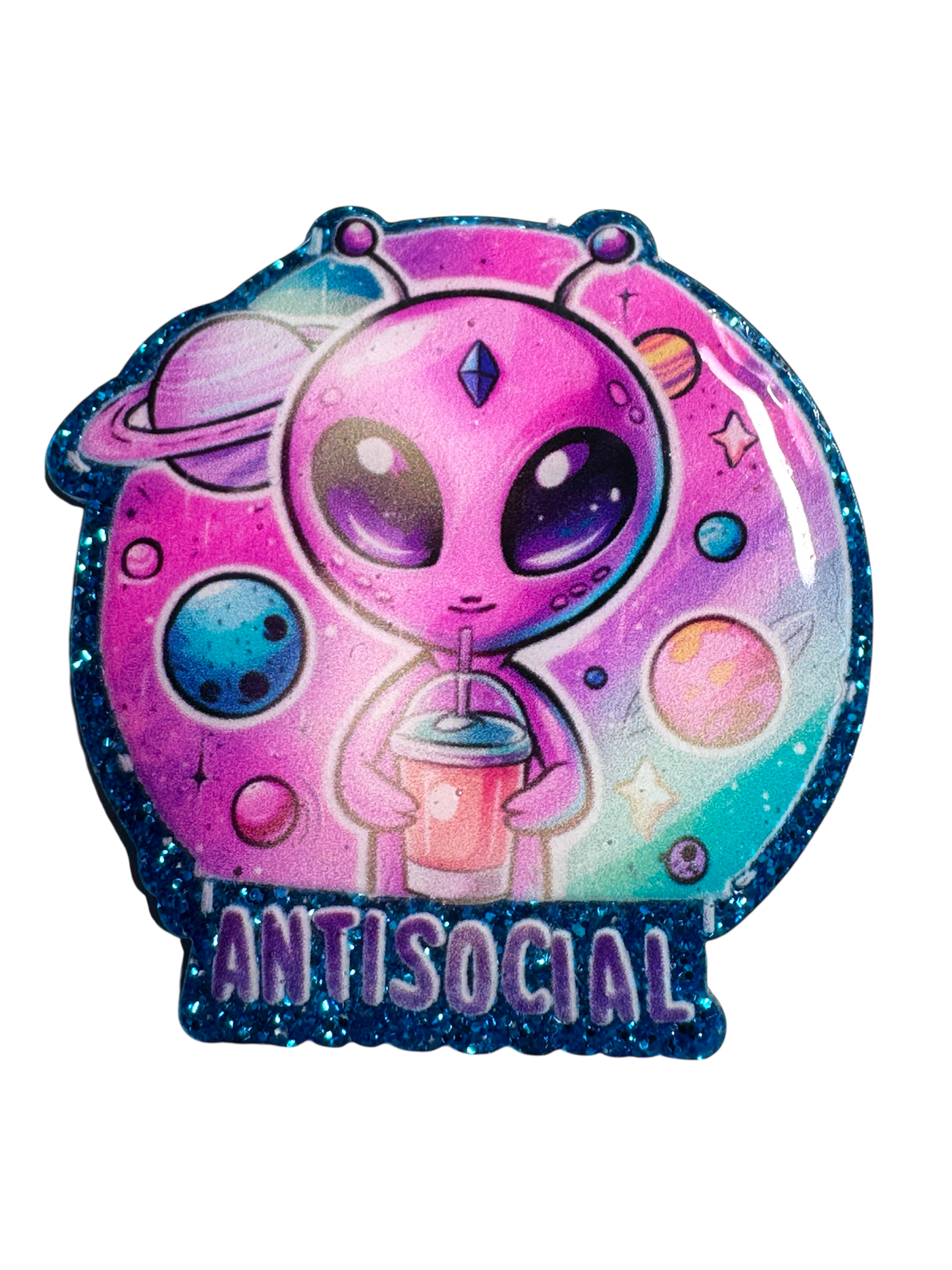Badge Reel | Interchangable | Antisocial ID Badge holder