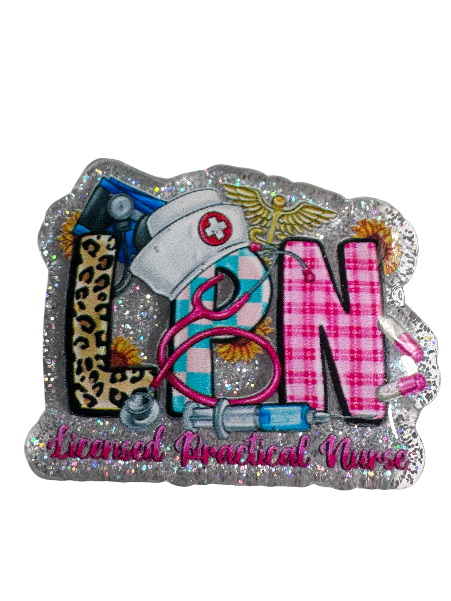 Badge Reel | Interchangable | Nursing Badge Reel  LPN