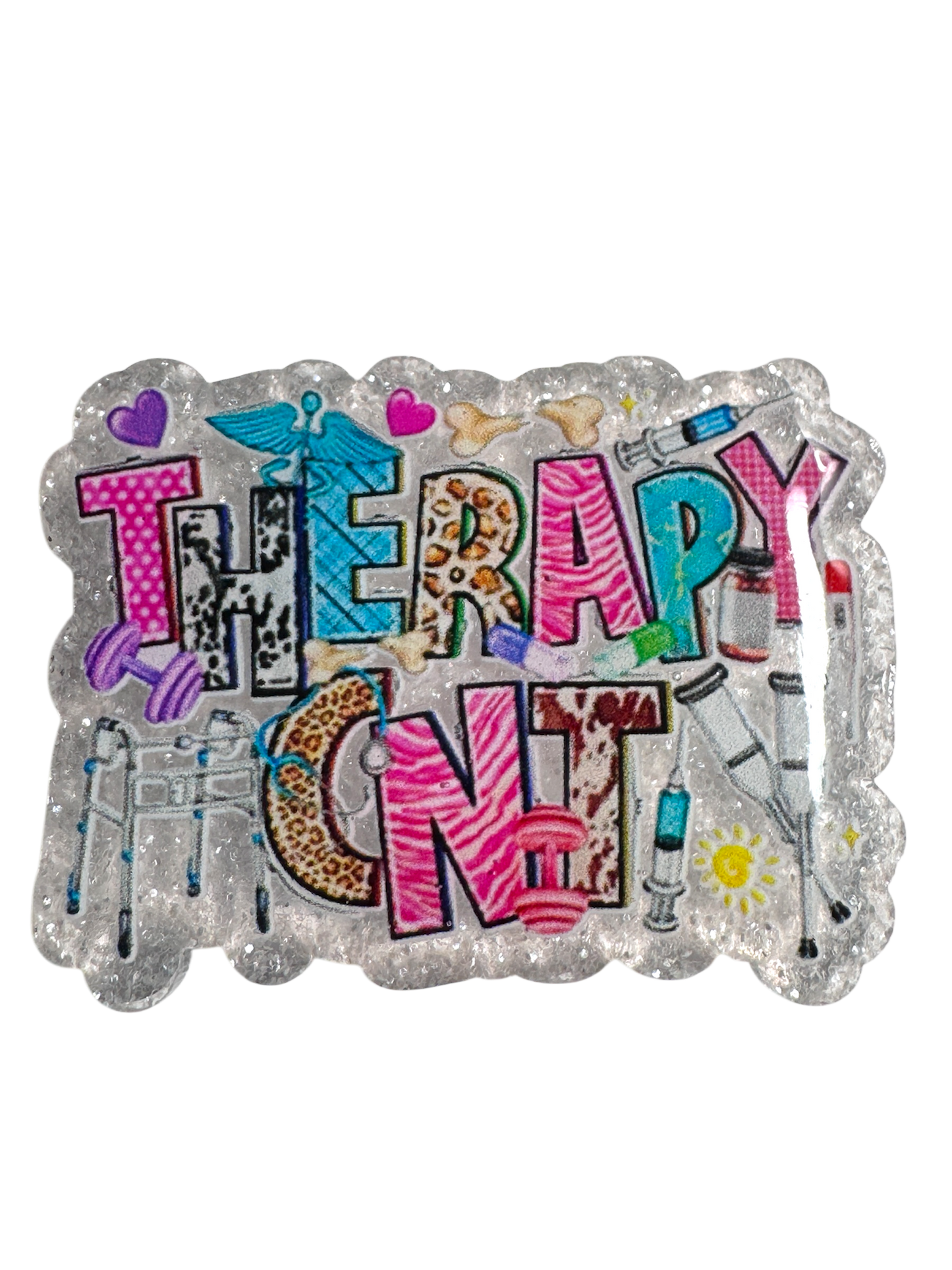 Badge Reel | Interchangable | Nurse Badge Reel  - Therapy CNT Badge Reel