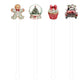 Holiday - Beverage Stick -  Drink Stick - Swizzle Stick - Drink Stirrers - Cocktail Stir Stick