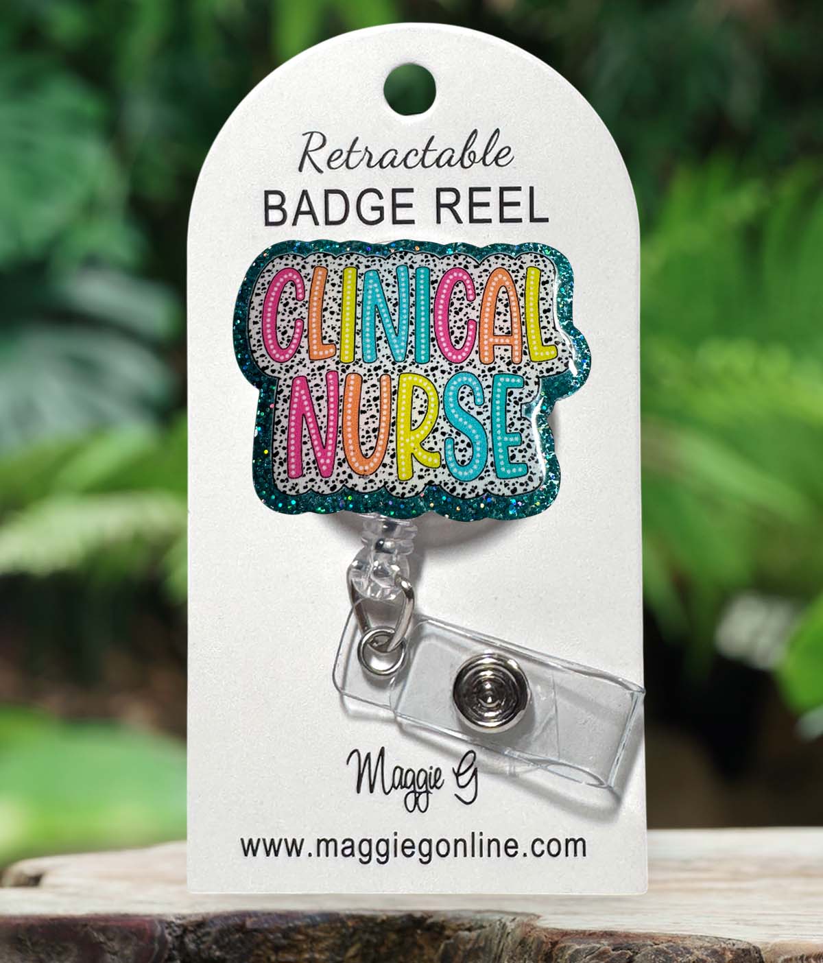 Badge Reel | Interchangable | Nurse Badge Reel Clinical Nurse