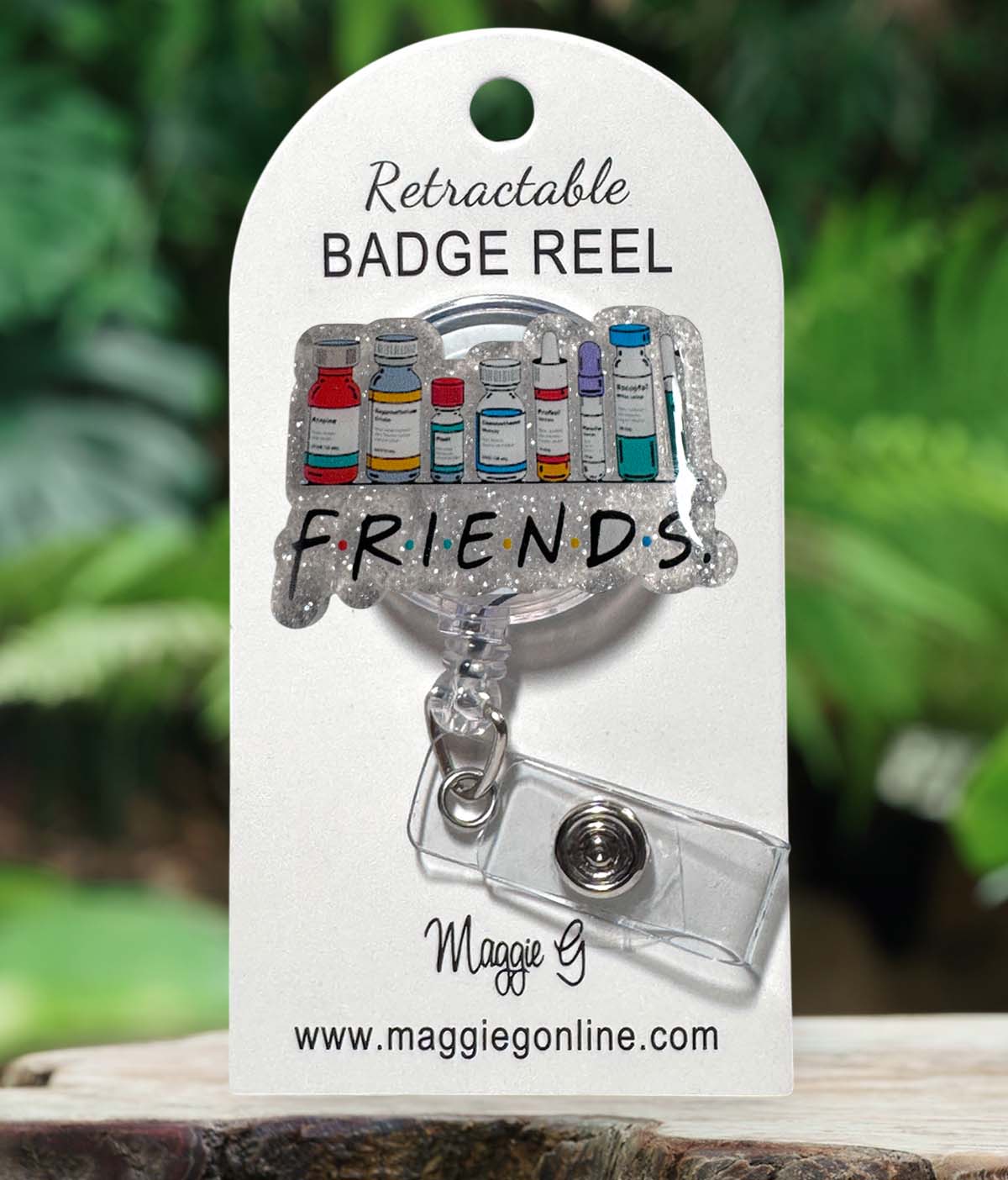 Badge Reel | Interchangable | Friends