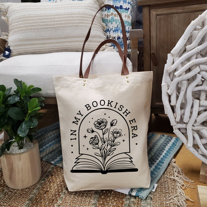 Durable Canvas Tote Bag – Eco-Friendly & Stylish / In My Bookish Era