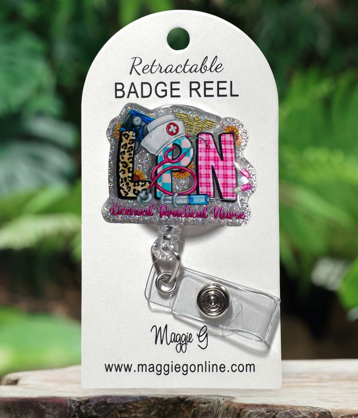 Badge Reel | Interchangable | Nursing Badge Reel  LPN