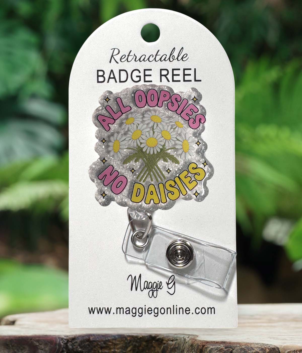 Funny Badge Reel - Nurse Badge Reel - Er Nurse Badge - CNA Badge Reel - MA Badge Reel -  Interchangable | Oopsie Daisy