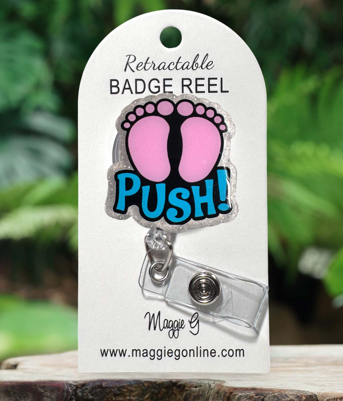 Badge Reel | Interchangable | Nurse Badge Reel  -  OB GYN