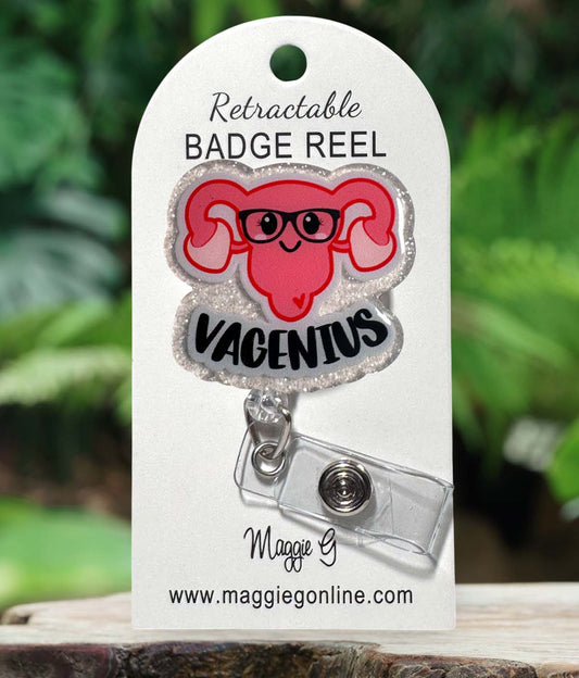 Badge Reel | Interchangable |  ID Badge holder Vagenius