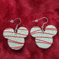 Holiday Snack cake mouse Acrylic Earrings